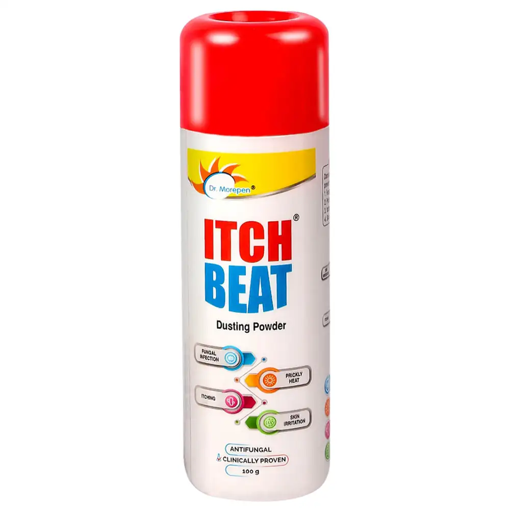 Dr. Morepen Itch Beat Antifungal Dusting Powder,  Skin Itching  100 g