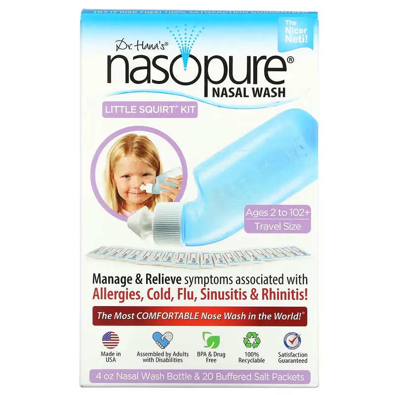 Nasal Wash, Little Squirt Kit, 1 Kit