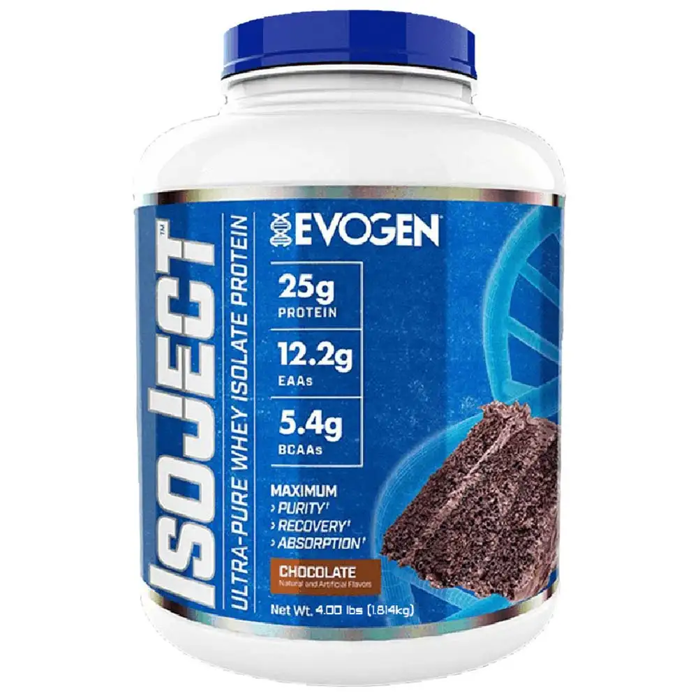 Evogen Isoject Isolate Protein,  4 lb  Chocolate