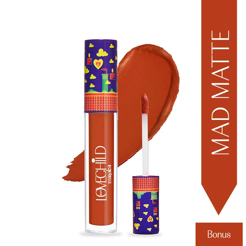 LoveChild Masaba - Game On! Mad-Matte Liquid Lipstick - 07 Bonus