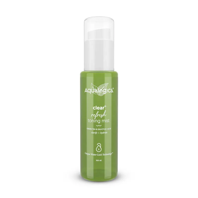 Aqualogica Clear+ Refresh Toning Mist with Green Tea & Salicylic Acid