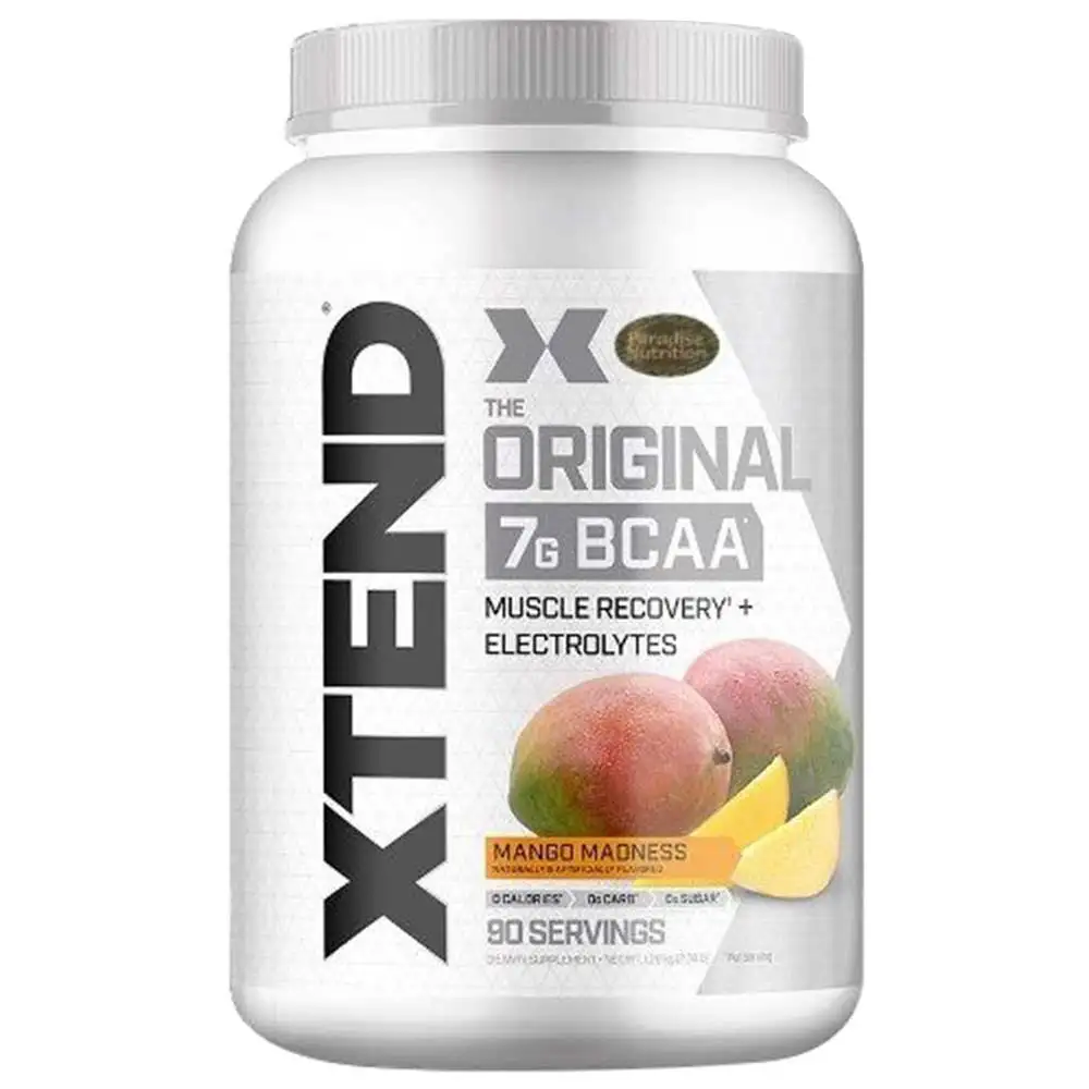 Scivation Xtend BCAA (Intra Workout Catalyst),  2.77 lb  90 Servings  Mango Madness