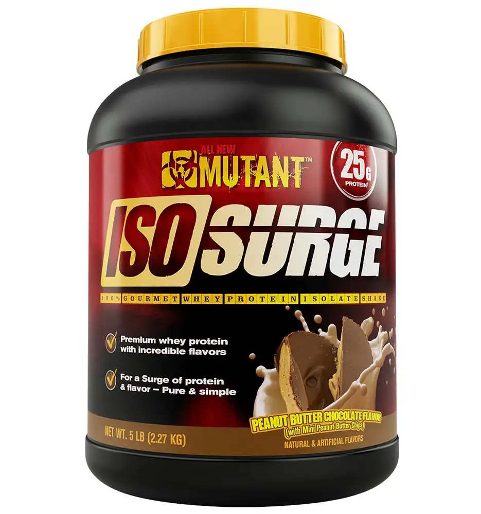 Mutant ISO Surge,  5 lb  Peanut Butter Chocolate