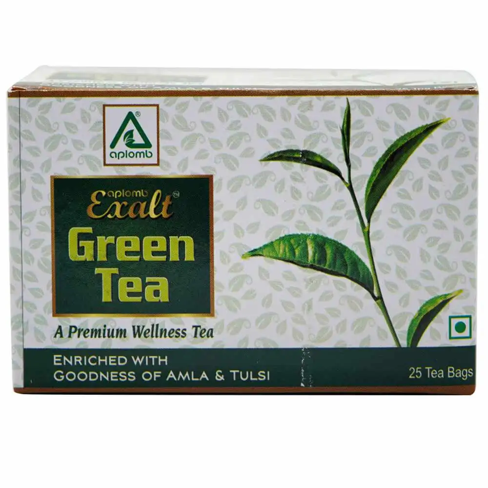 Aplomb Exalt Green Tea,  25 Tea Bag(s)  Unflavoured