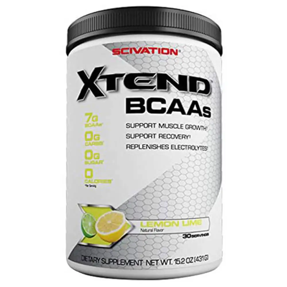 Scivation Xtend BCAAs,  0.95 lb  30 Servings  Lemon Lime