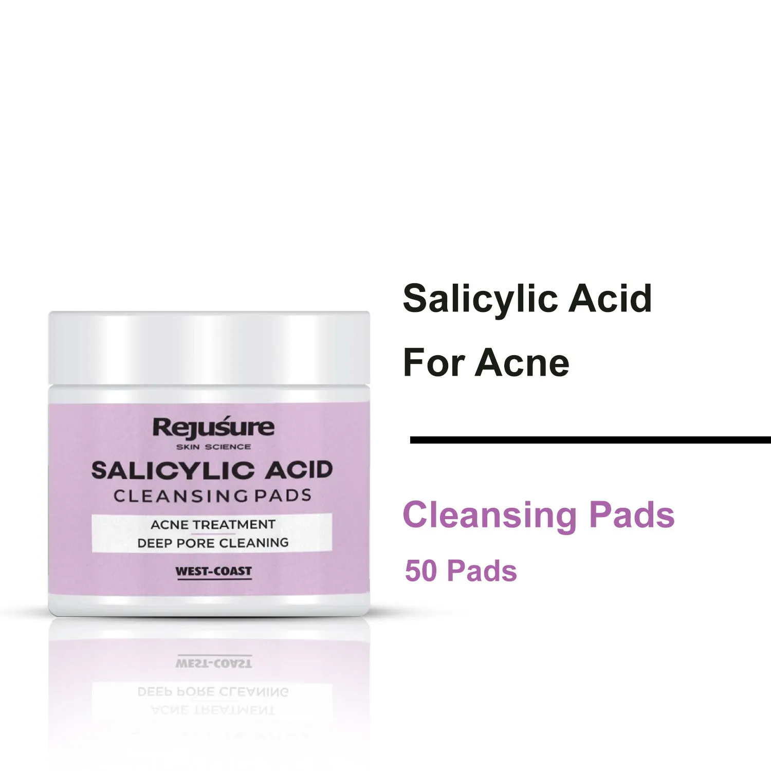 Rejusure Salicylic Acid Cleansing Pads