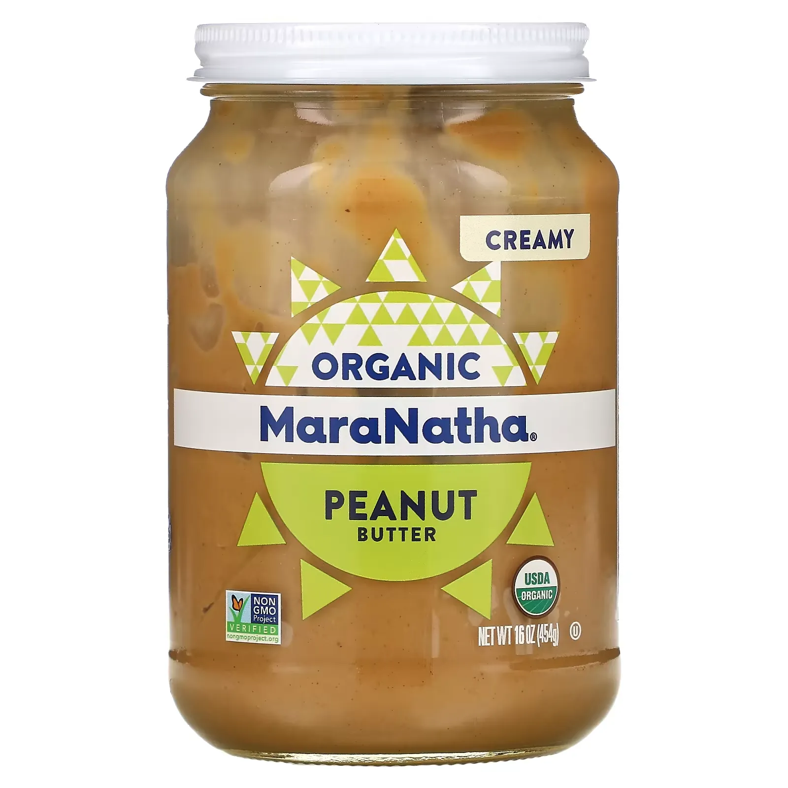 Organic Peanut Butter, Creamy, 16 oz (454 g)