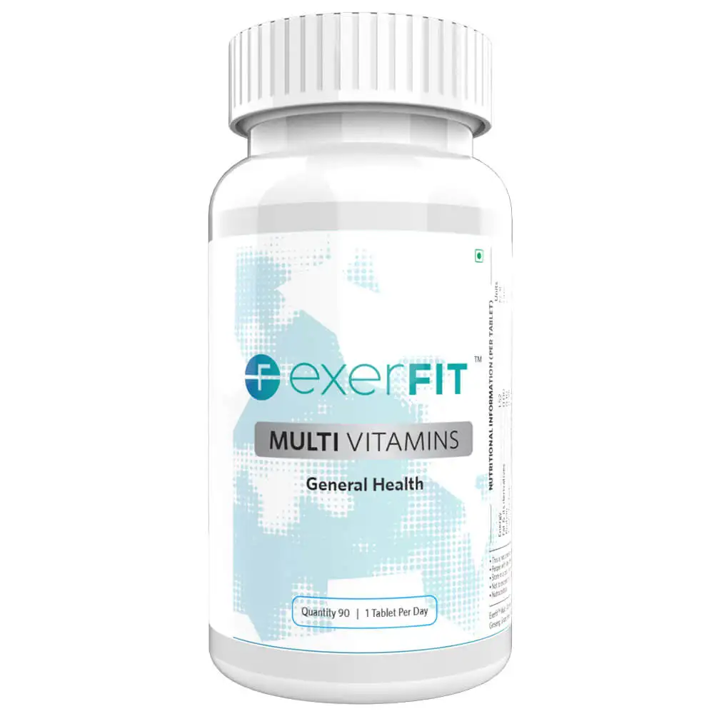 exerFIT Multi Vitamins General Health,  90 tablet(s)  Unflavoured