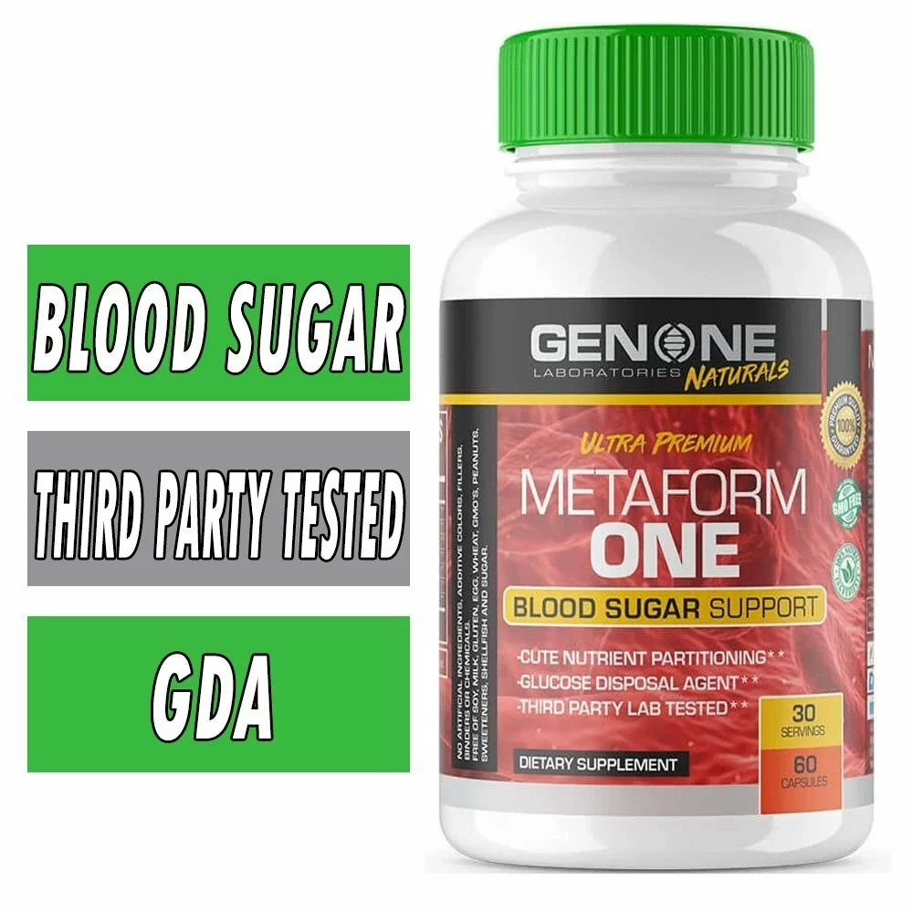 Metaform One - Genone Labs - 60 Capsules - Blood Sugar Support