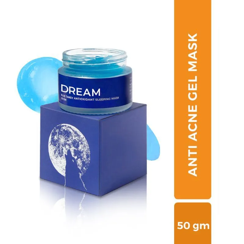 ENN Dream - Blue Tansy Enriched Antioxidant Overnight Sleeping Face Mask, Aloevera & Ginseng