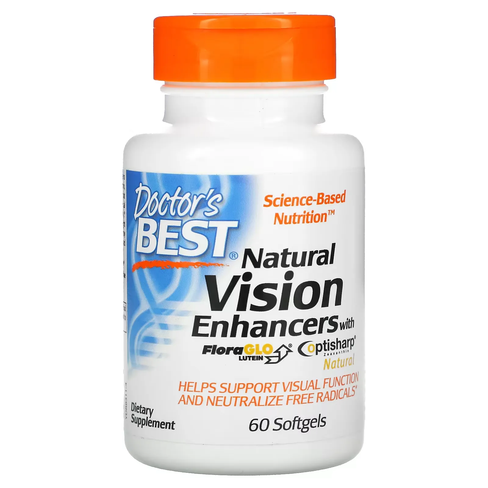 Natural Vision Enhancers with FloraGlo Lutein, 60 Softgels