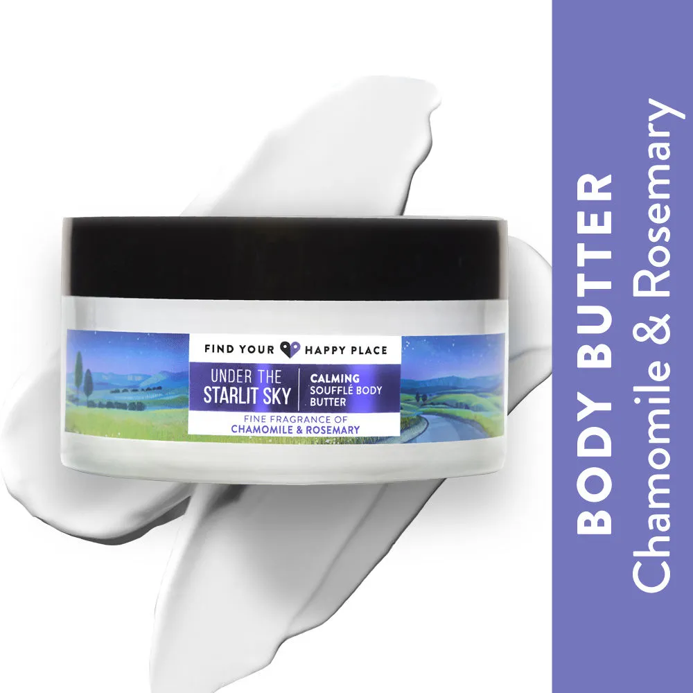 Find Your Happy Place - Under The Starlit Sky Souffle Body Butter Chamomile & Rosemary