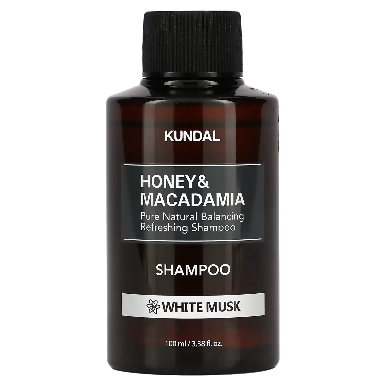 Honey & Macadamia, Shampoo, White Musk, 3.38 fl oz (100 ml)