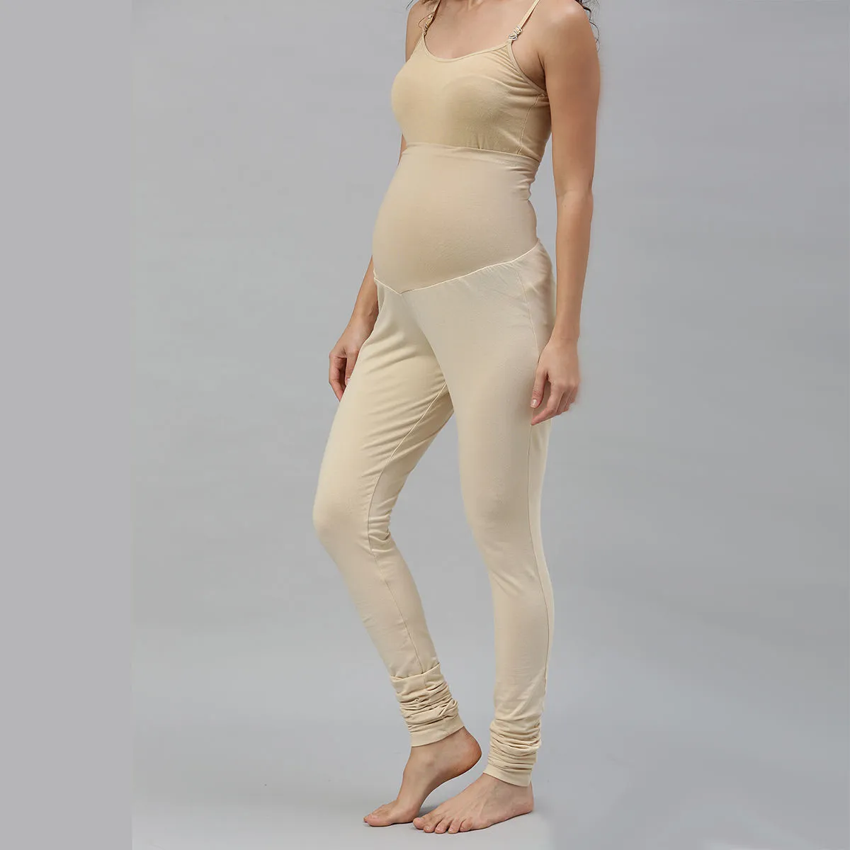 Nejo Maternity Churidar - Beige