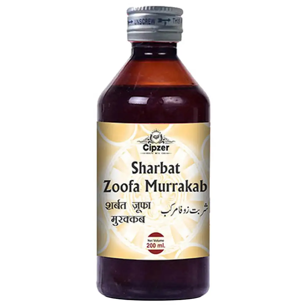 Cipzer Sharbat Zoofa Murakkab,  Unflavoured  200 ml