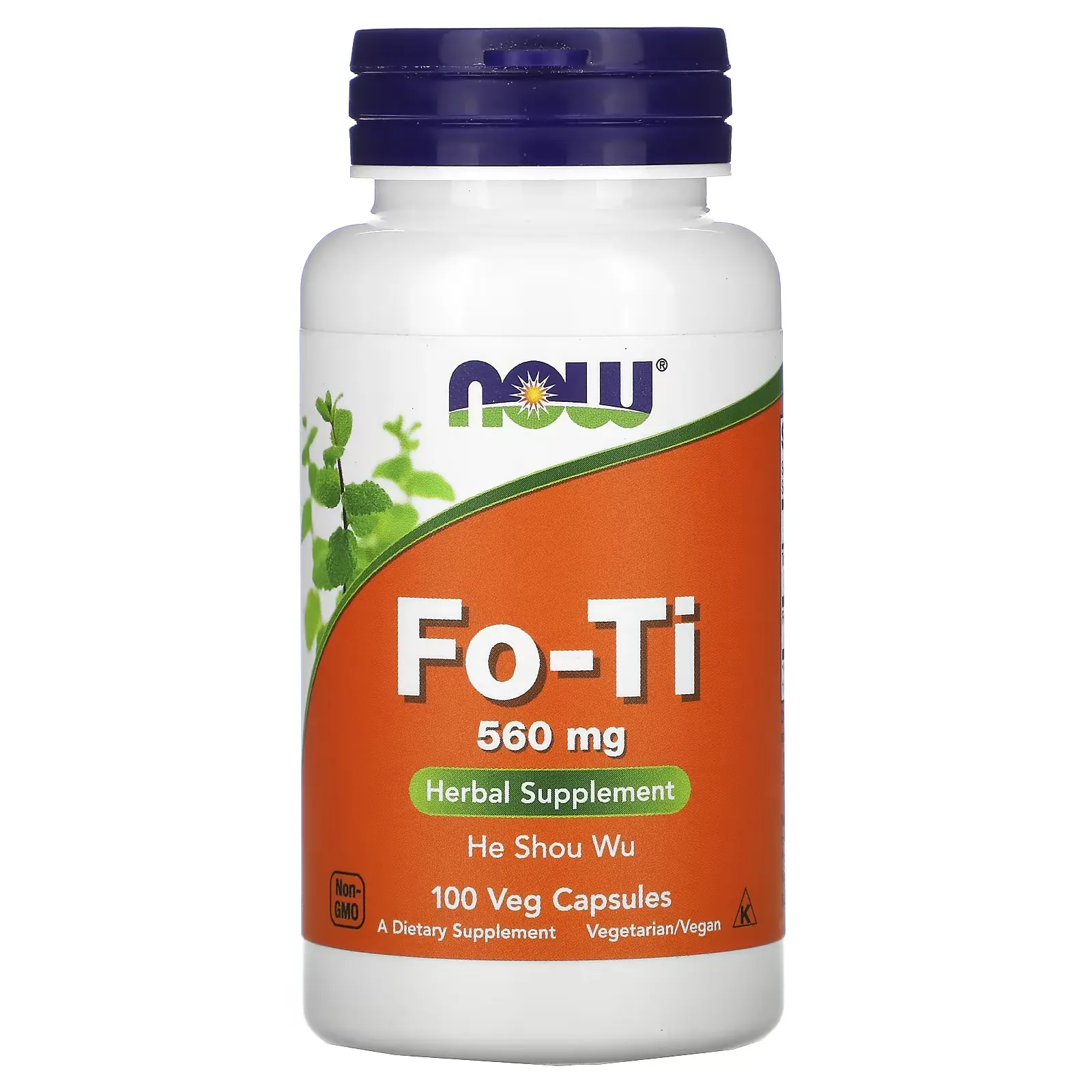 Fo-Ti, He Shou Wu, 560 mg, 100 Veg Capsules