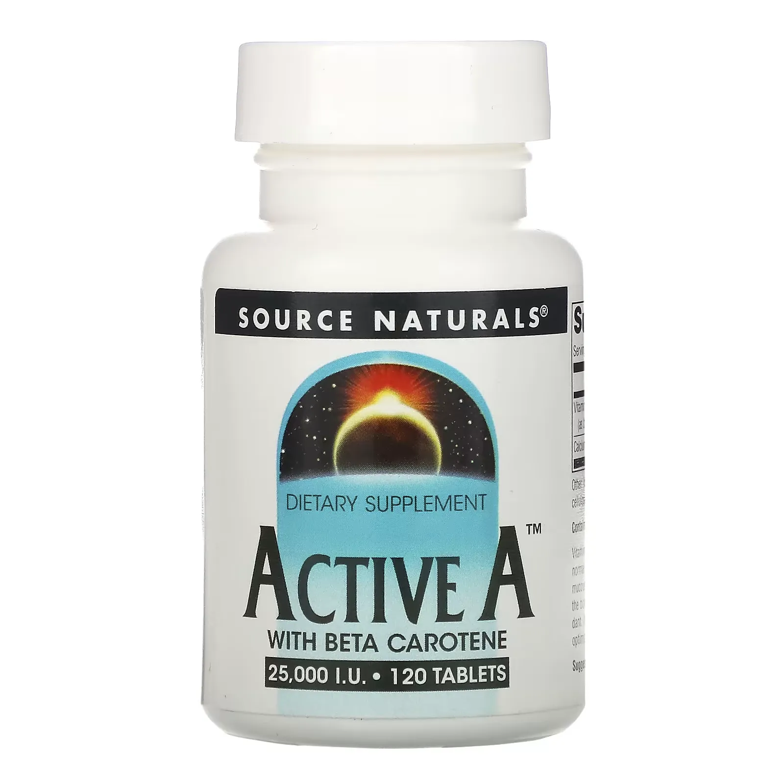 Active A, 25,000 IU, 120 Tablets