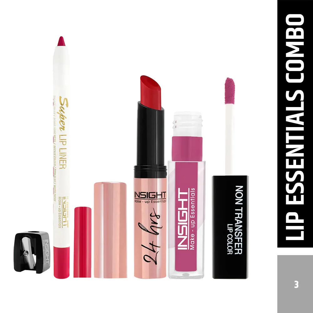 Insight Cosmetics Lip Essentials Combo - 3