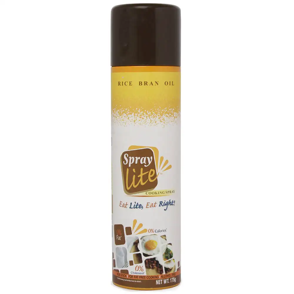 Spray lite Cooking Spray Rice Bran Oil,  0.175 kg