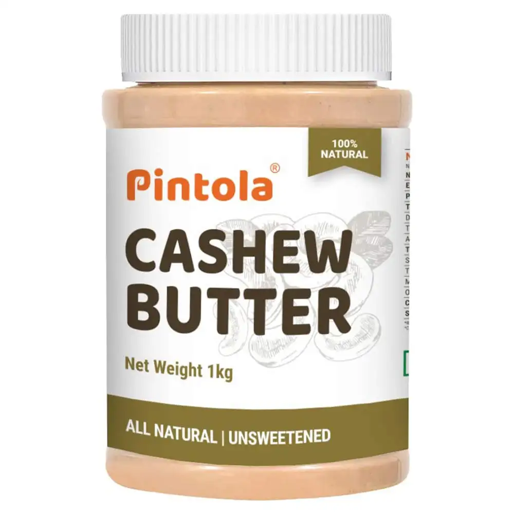 Pintola All Natural Cashew Butter,  Natural  1 kg