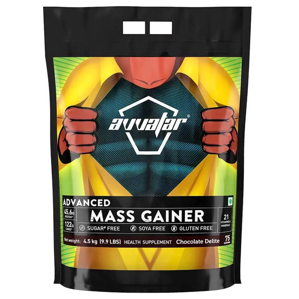 Avvatar Advanced Mass Gainer,  9.9 lb  Chocolate Delite