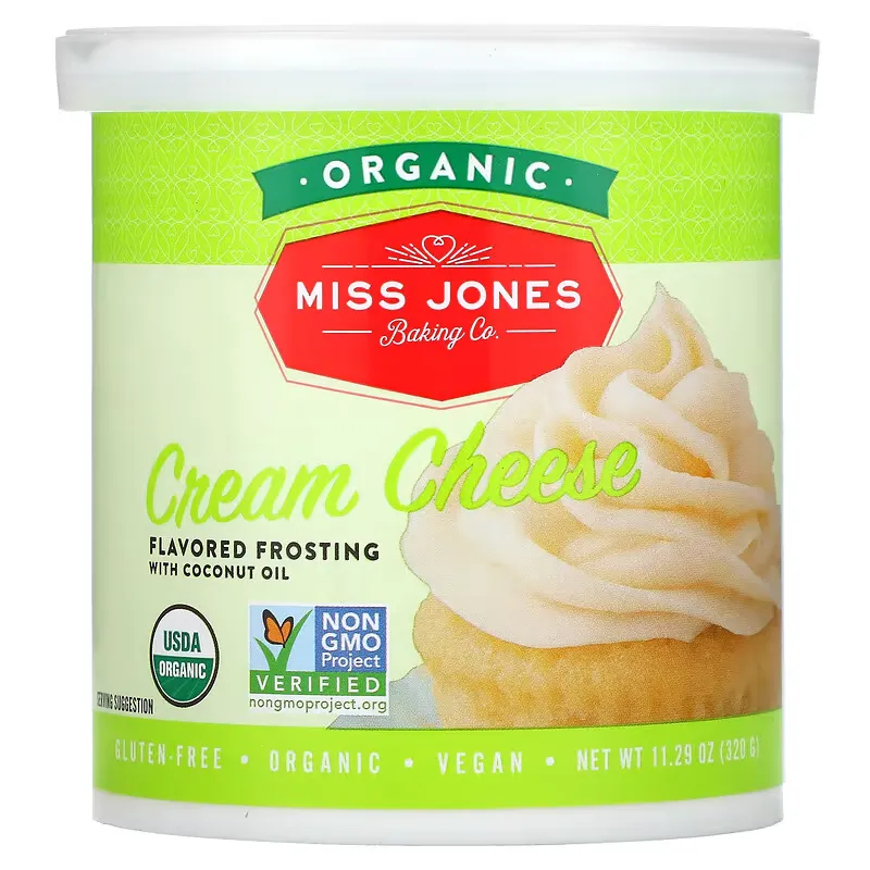 Organic Frosting, Cream Cheese, 11.29 oz (320 g)