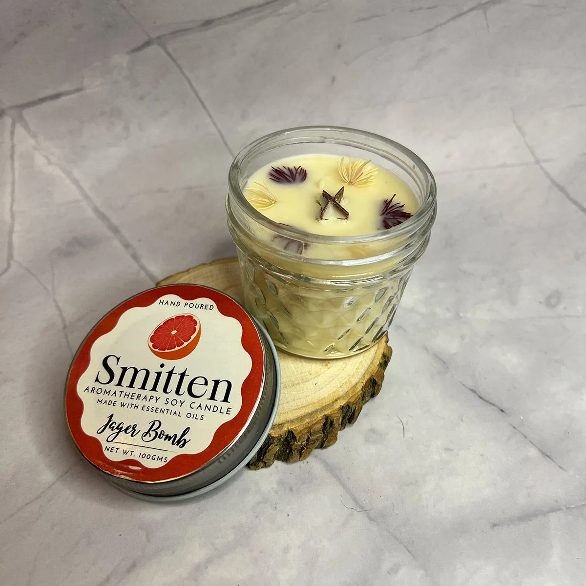 Smitten Aromatherapy Candle Jager Bomb