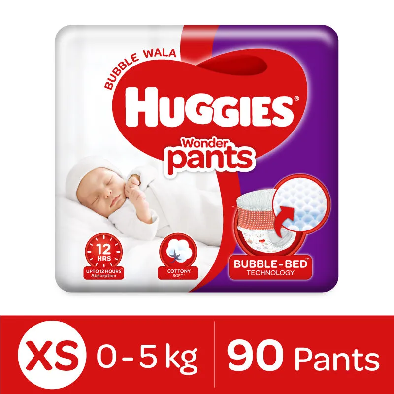 Huggies Wonder Pants Extra Small Size Diaper Pants