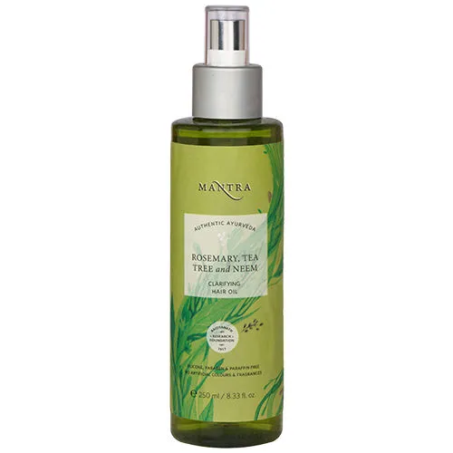 Mantra Herbal Rosemary Tea Tree And Neem Clarifying Hair Oil