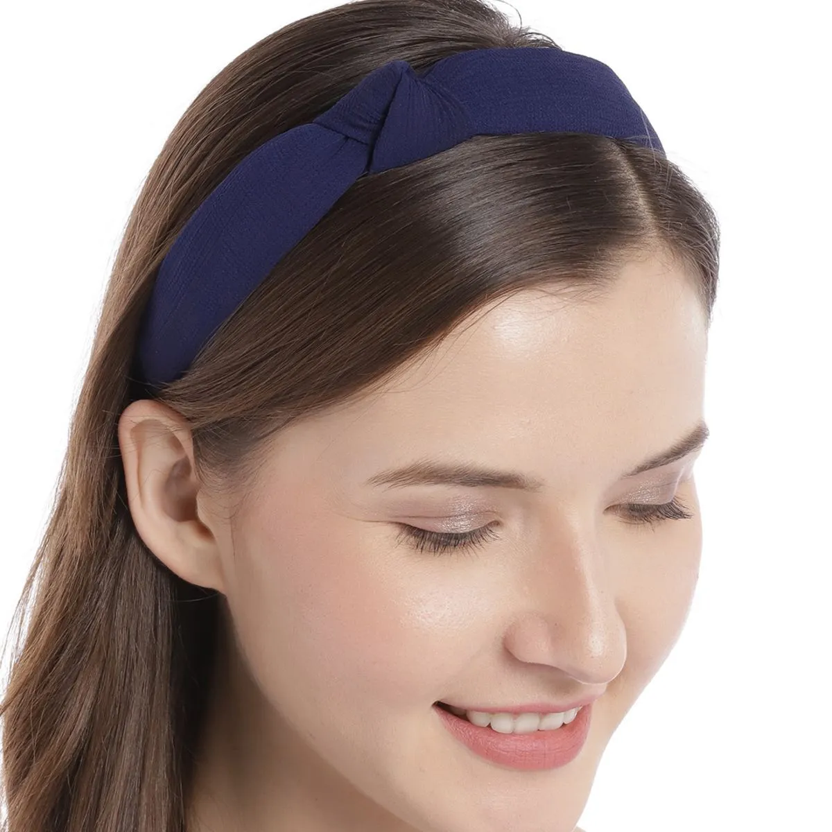 Blueberry Blue Knot Hair Band