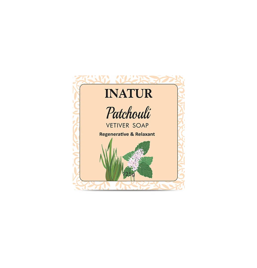 Inatur Patchouli & Vetiver Soap