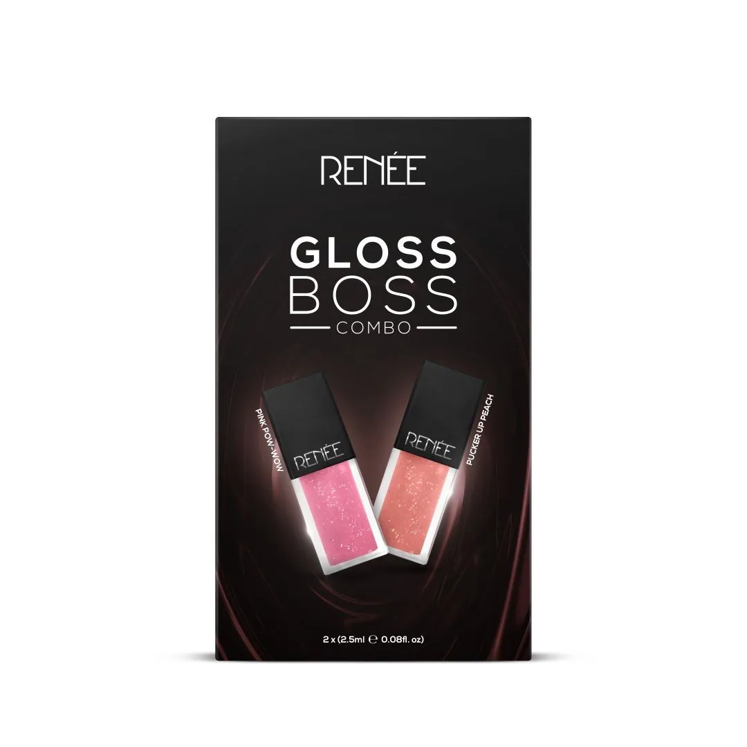 Renee Cosmetics See Me Shine Lip Gloss - Gloss Boss Combo Of 2