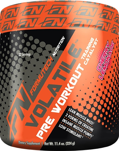 Volatile Pre Workout By Formutech Nutrition, Cherry Lemonade, 324 Grams