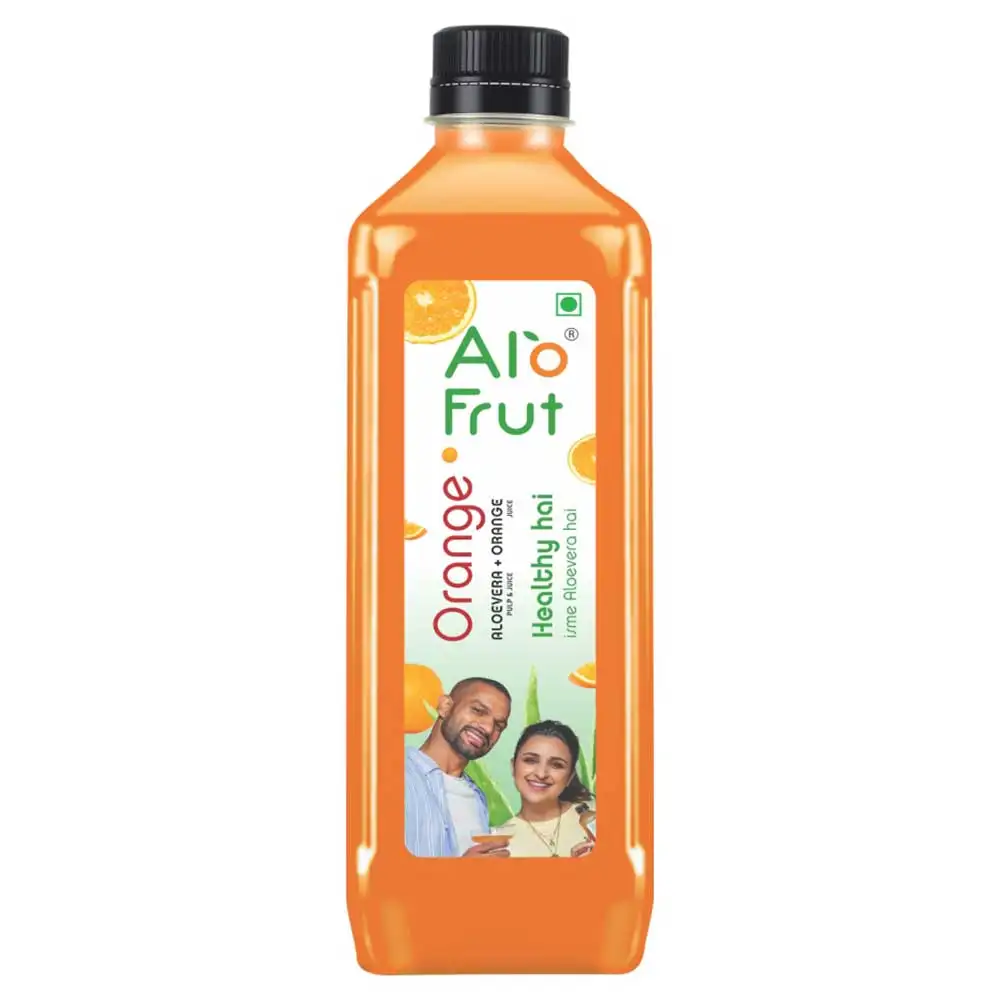 Alo Frut Orange Aloevera Juice,  0.160 L  Orange (Pack of 60)