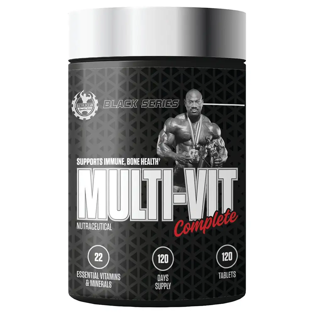 Dexter Jackson Black Series Multi-Vit,  120 tablet(s)  Unflavoured