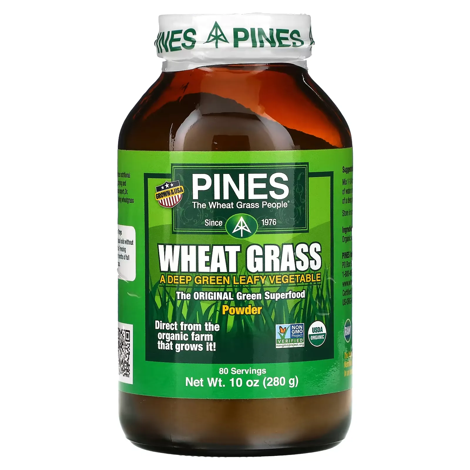 Wheat Grass Powder, 10 oz (280 g)