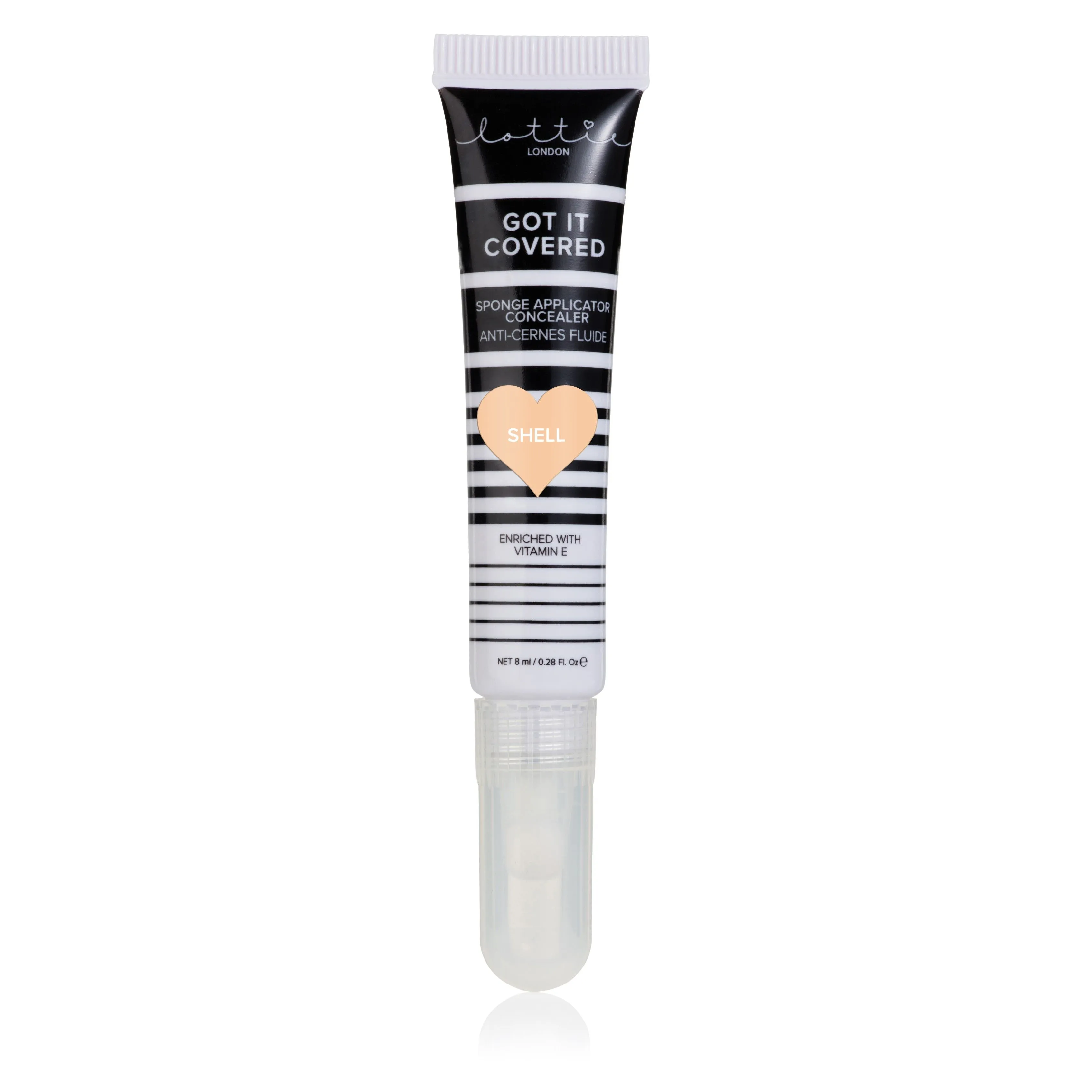 Lottie London Got It Covered Sponge Applicator Concealer - Shell