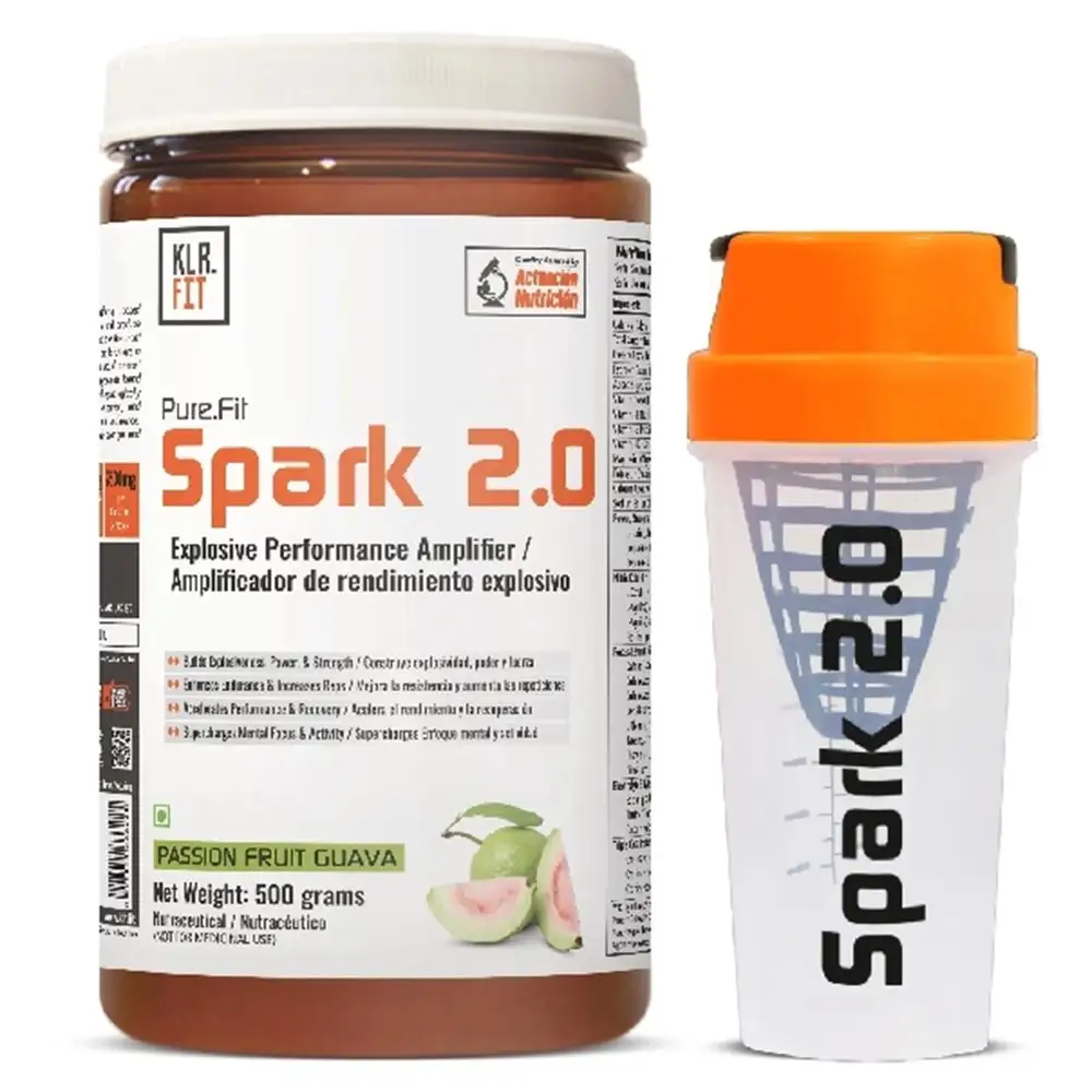 Klr.Fit Spark 2.0,  1.1 lb  Passion Fruit Guava with Free Shaker