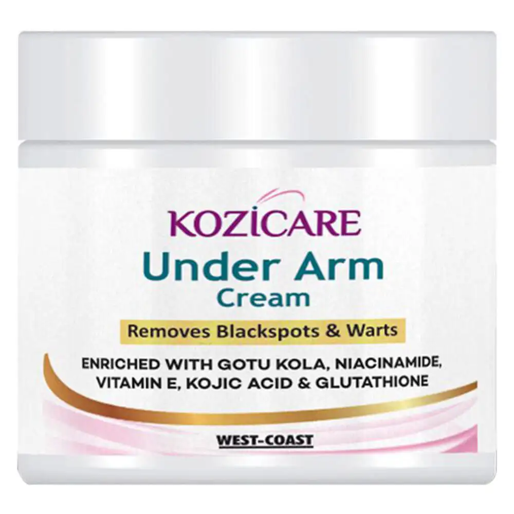 Kozicare Under Arm Cream,  50 g  Removes Blackspots & Warts