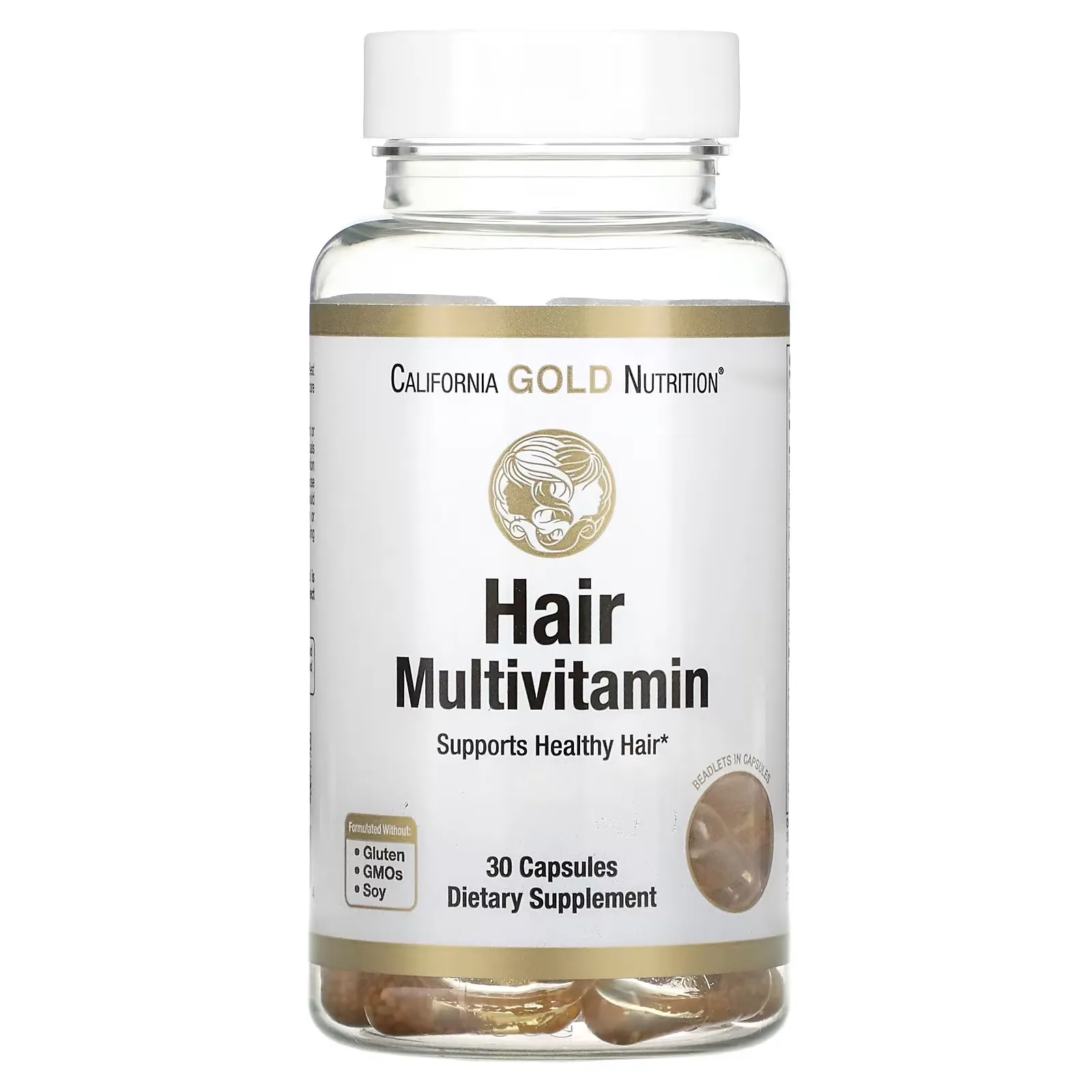 Hair Multivitamin, 30 Gelatin Capsules