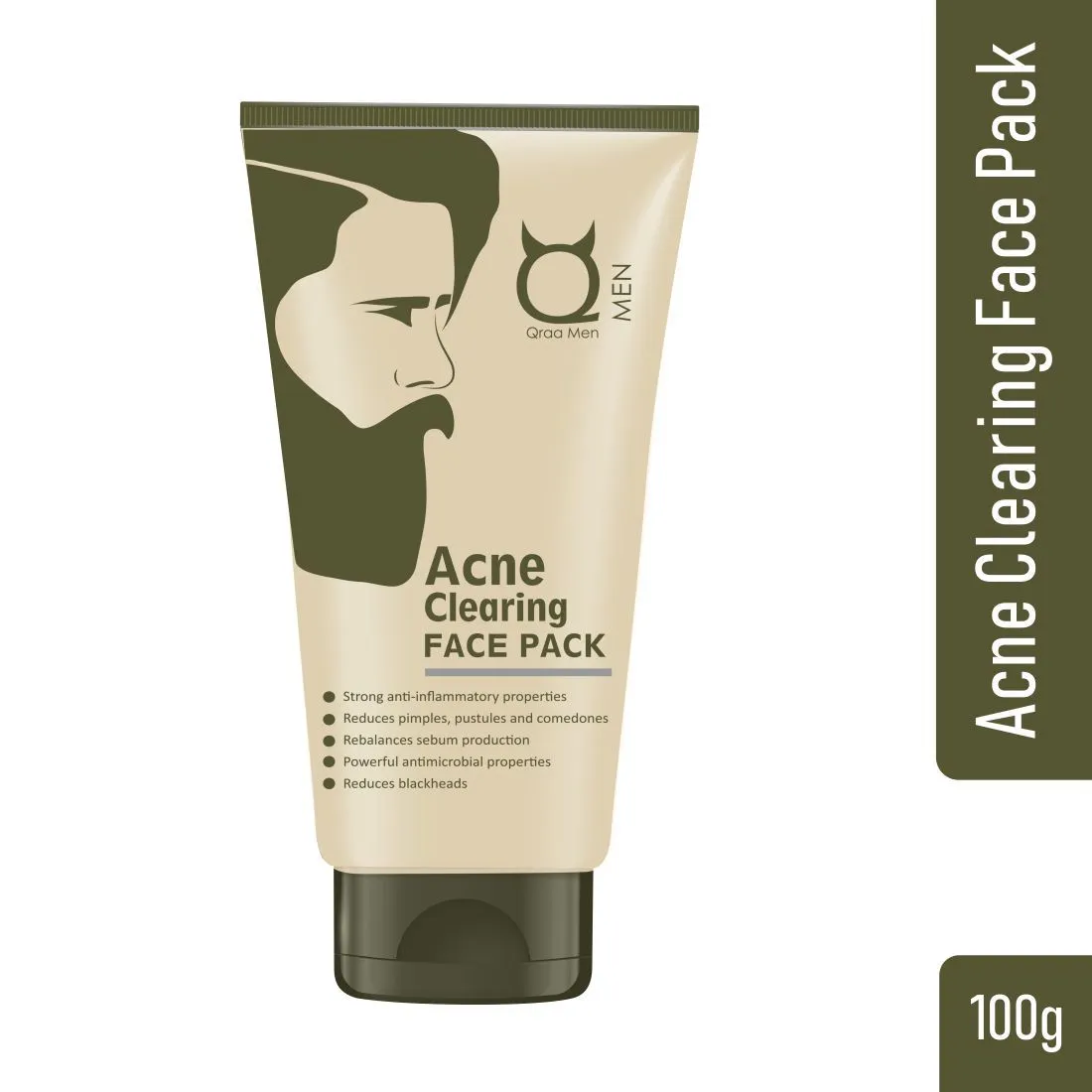 Qraa Men Acne Clearing Face Pack