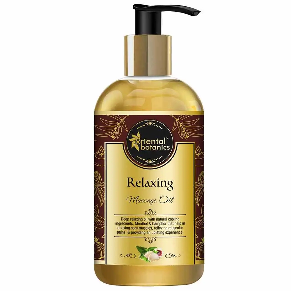 Oriental Botanics Body Massage Oil,  200 ml  Relaxing