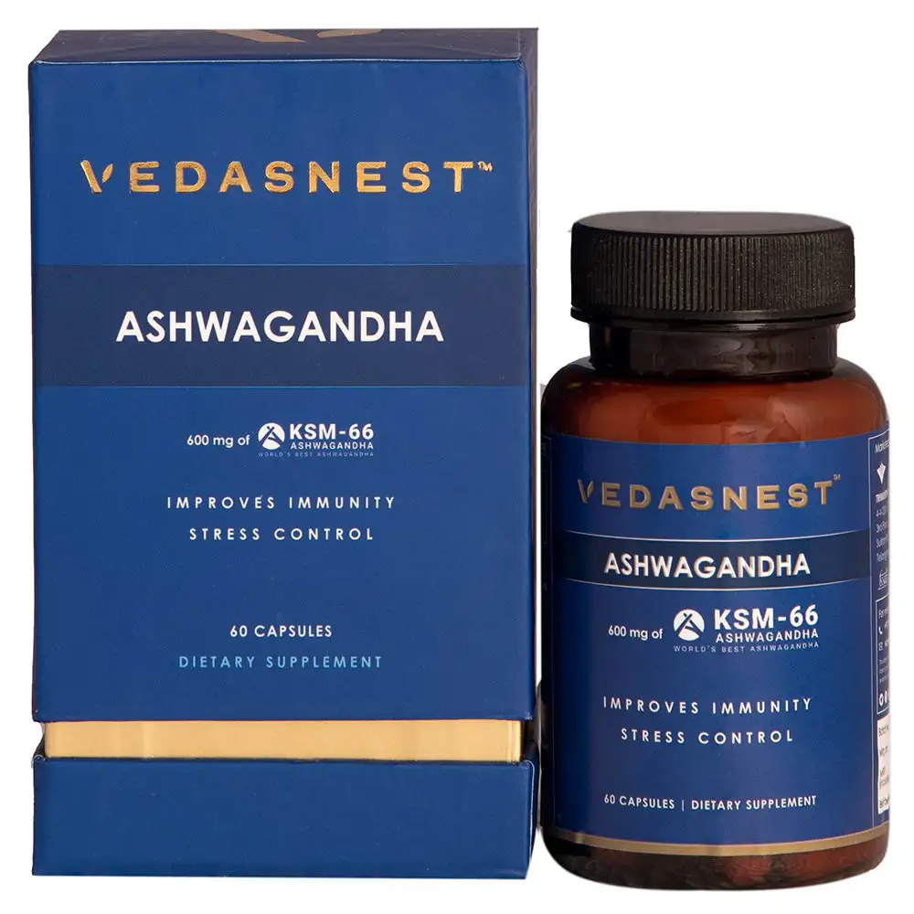 VEDASNEST Ashwagandha,  60 capsules