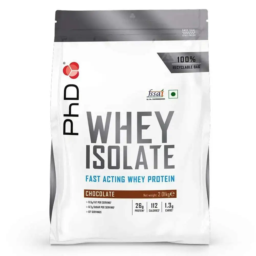 PhD Whey Isolate,  4.43 lb  Chocolate