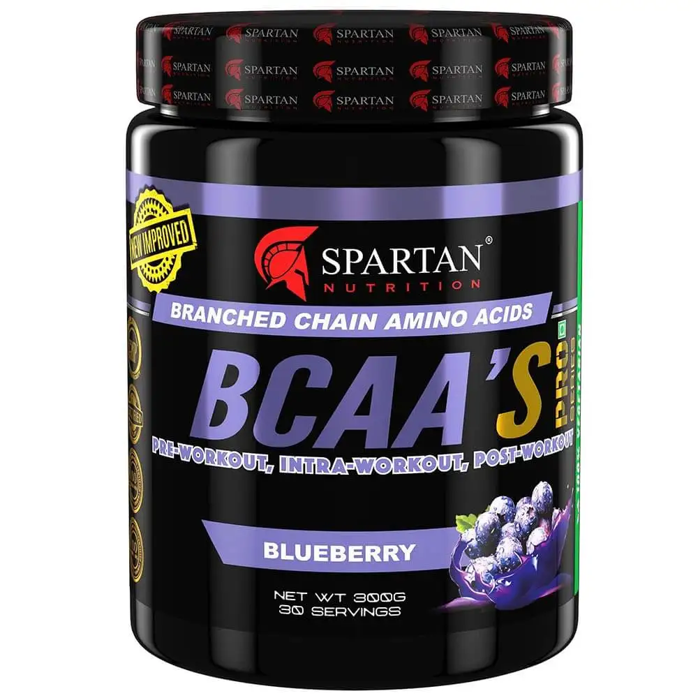 Spartan Nutrition BCAAs Pro Series,  0.66 lb  30 Servings  Blueberry