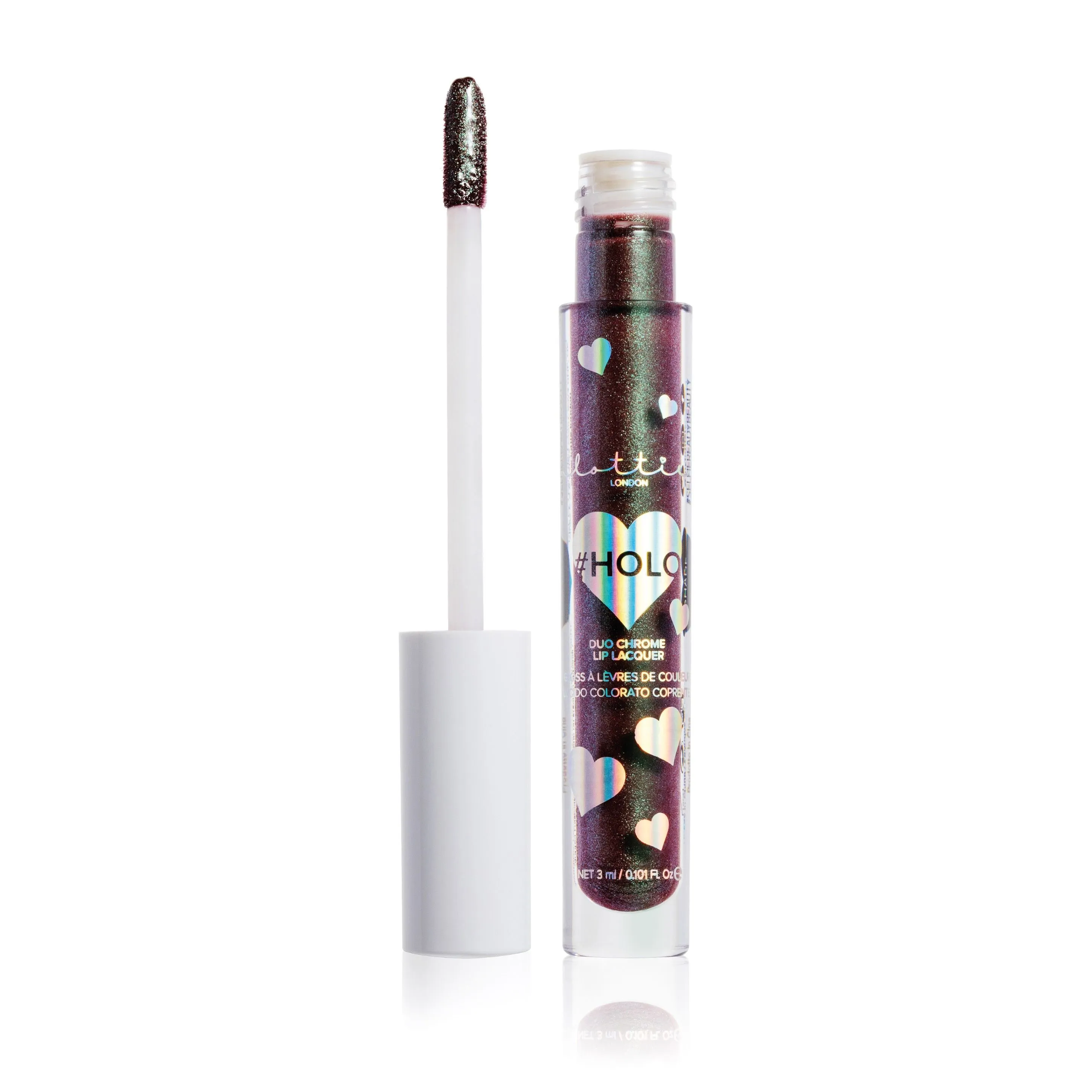 Lottie London #Holo Duo Chrome Lip Gloss - Shade