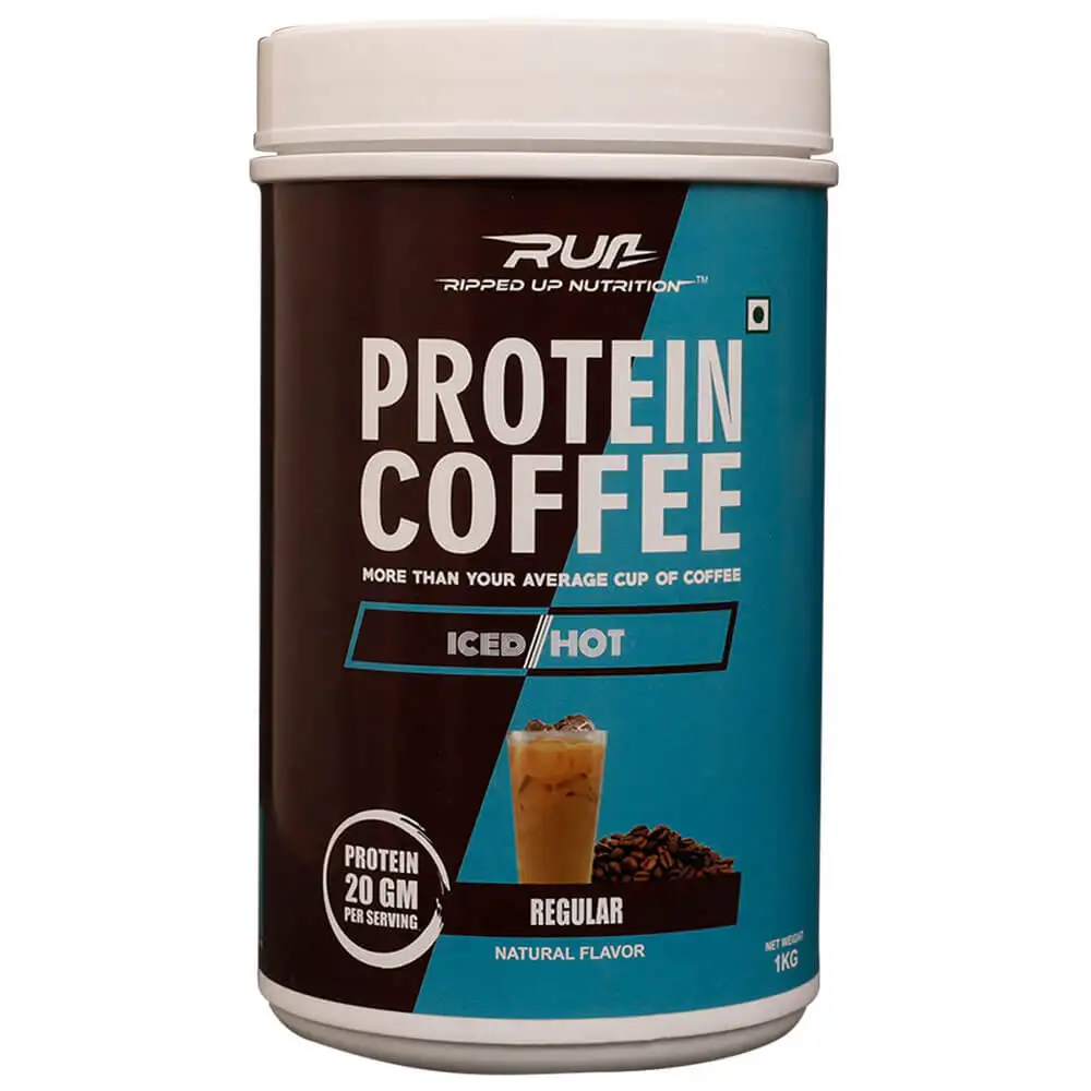 Ripped Up Nutrition Protein Coffee,  1 kg  Regular