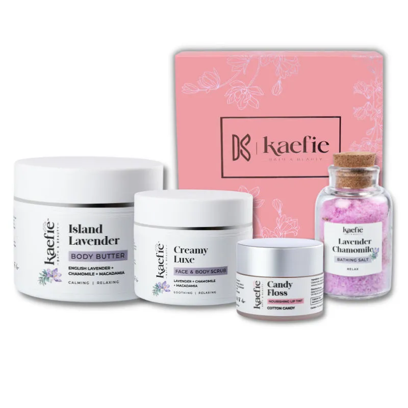 Kaefie Lavender Bath & Spa Set