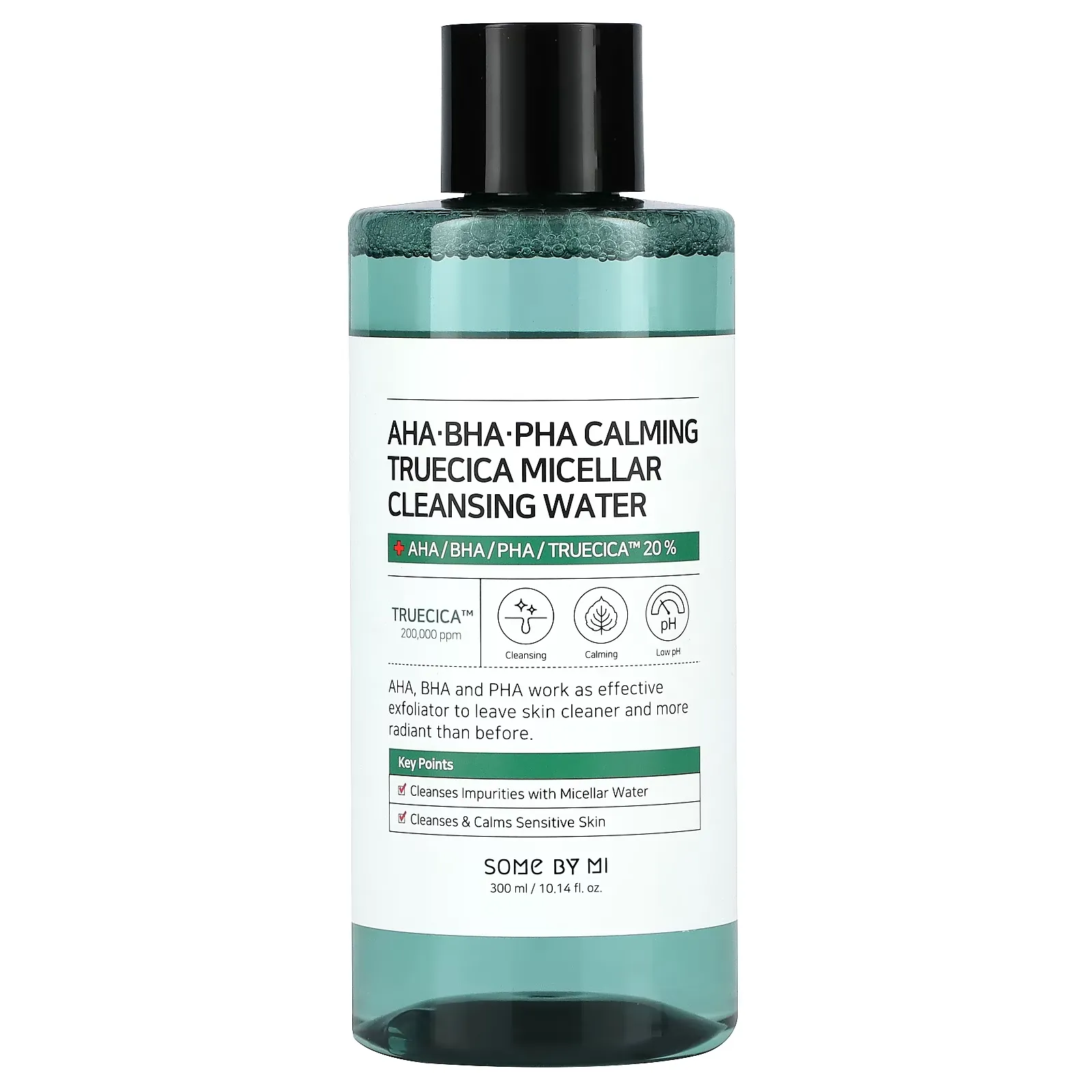 Calming Truecica Micellar Cleansing Water, 10.14 fl oz (300 ml)