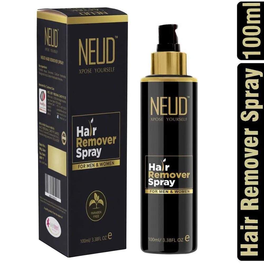 Neud Hair Remover Spray For Men and Women - 1 Pack